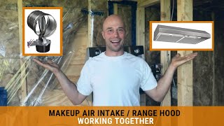 How To Install A Range Hood Make-Up Air Damper To Run Simultaneously In A Tiny House