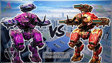 [WR] 🔥 Lunar SQUALL VS Stellar EVORA – Titan Weapon Comparison | War Robots