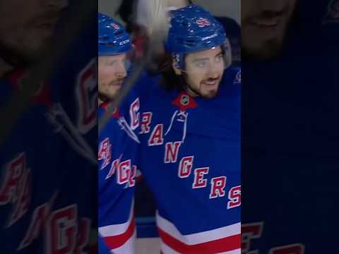 Mika on a breakaway beauty ‼️ #mikazibanejad #nyr #nhl #hockey #goal #breakaway