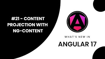 Learn Angular 17 in Arabic | #21 Master Angular: Content Projection with ngContent
