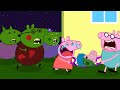 ZOMBIE APOCALYPSE, PEPPA SAVE IN THE CITY PIG 🧟‍♀️ | Peppa Pig Funny Animation