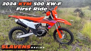 2024 KTM 500 XWF First Ride