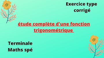 étude complète d