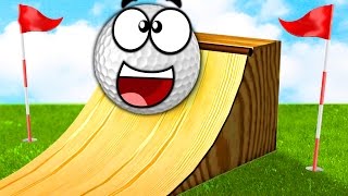 АЛЕКСА ФОКСА ИЗБИЛА СЕСТРА ВО ВРЕМЯ ГОЛЬФА! БОМБЯЩИЙ ГОЛЬФ С ЗАГАДКАМИ И ДЫРКАМИ В GOLF IT