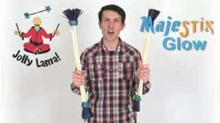 Majestix Glow Juggling Sticks from Jolly Lama