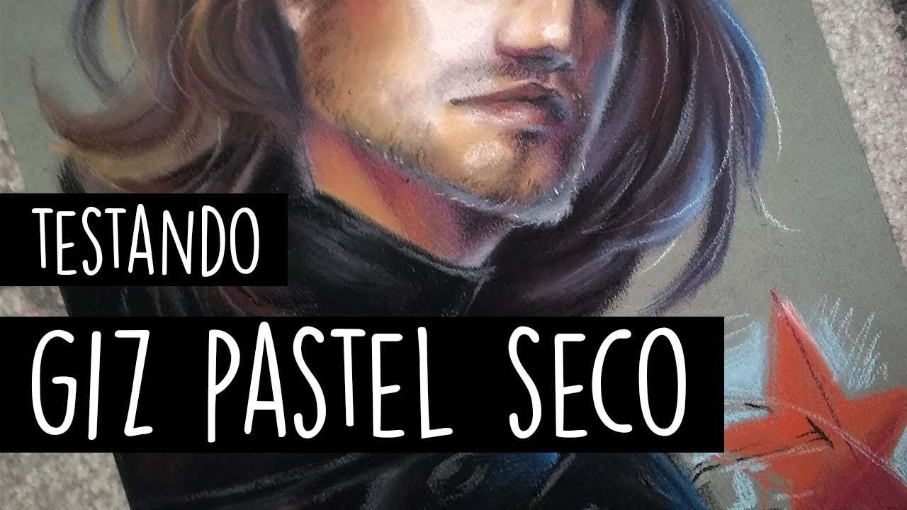 Experimentando GIZ PASTEL SECO (Errei e tive que fazer tudo de novo! :p )
