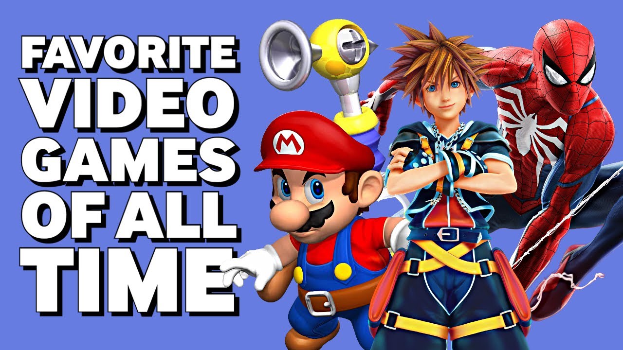 Top 10 Favorite Video Games Of All Time - YouTube