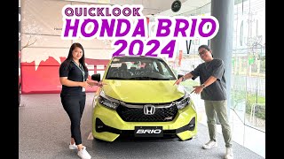 BAGONG NEW BRIO 2024 NI HONDA NILABAS NA!!!