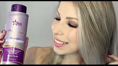 Como usar Magic Color efeito perolado?