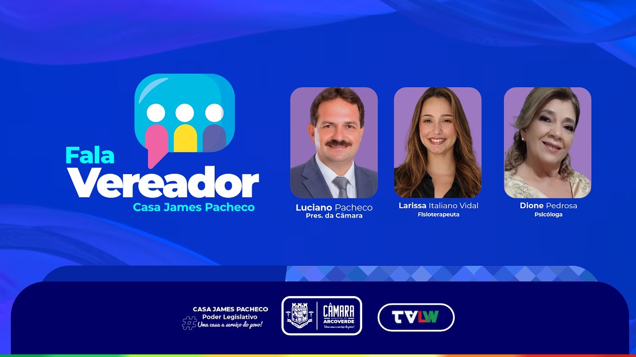 EP43#FalaVereador | Fibromialgia em debate com especialistas | TVLW
