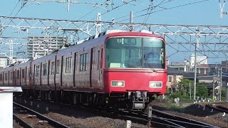 名鉄6834F+6501F 762レ普通豊明 枇杷島分岐点通過