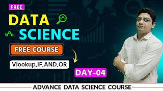 Advanced Excel for Data Science | Day 4: VLOOKUP, XLOOKUP & Logical Functions | Solitude Education