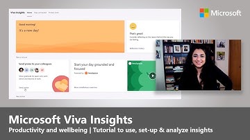 Microsoft Viva Insights | Improve productivity and wellbeing | Demo and tutorial, including set-up