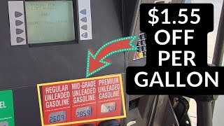 Inflation Proof - How To Save $1.55 Per Gallon On Gas Every Time!