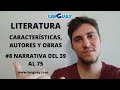 Narrativa/novela del 39 (1939) al 75 (1975) Literatura Selectividad lengua (2021) Bachillerato #8