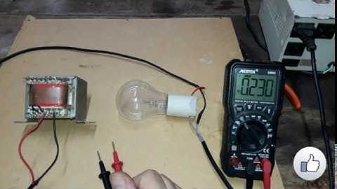 Como identificar o enrolamento de um transformador de 110 ou 22ov com uma serie