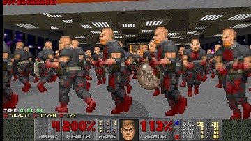 Doom 2 - Crate Expectations (Map 5: Firing Squad): UV-Max (WAD Author: Clippy Clippington)