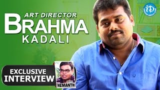 Art Director Brahma Kadali Interview || Talking Movies with iDream #148