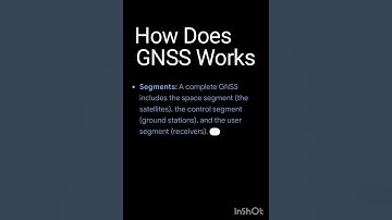 How Does GNSS Works | GATE GEOMATICS Engineering