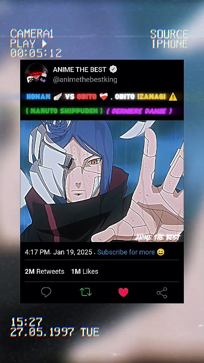 KONAN 🪽 VS OBITO ❤️‍🩹 , OBITO IZANAGI ⚠️ ...