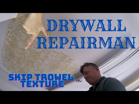 Skip Trowel Texture: How to Patch Drywall (VIDEO) - Making Manzanita