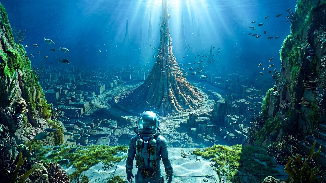 【映画紹介】石油労働者のグループが石油リグを修理するために海底へ降りていったが、海底で高度な生命体と対面した。
