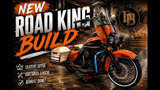 NEW Road King Build 🔥 Dirtbags California Classic-Style King Build