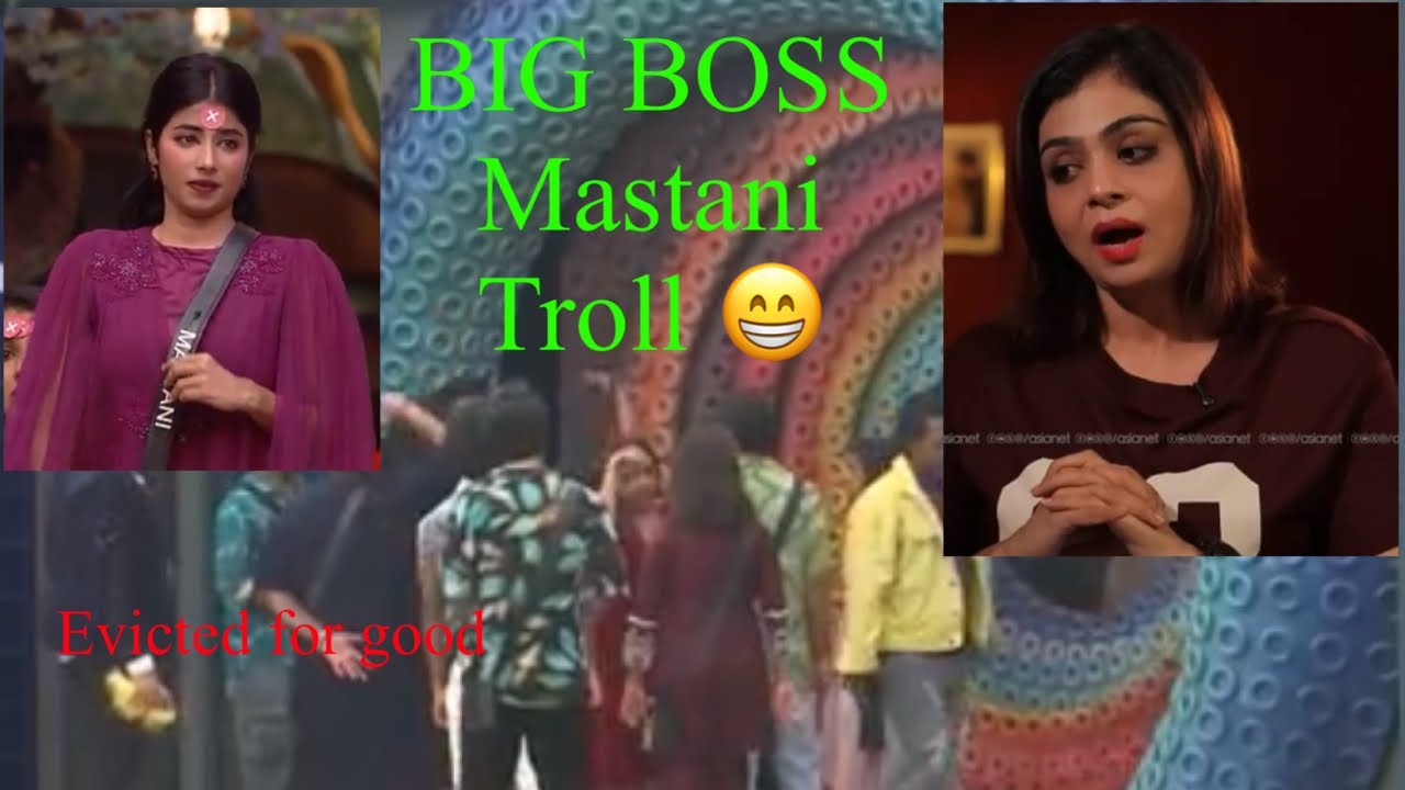 Big boss | Mastani | season 7 | evicted | troll vedio | funny | 