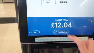 NCR Self Checkout at Tesco Kingston Park Newcastle 08.09.25