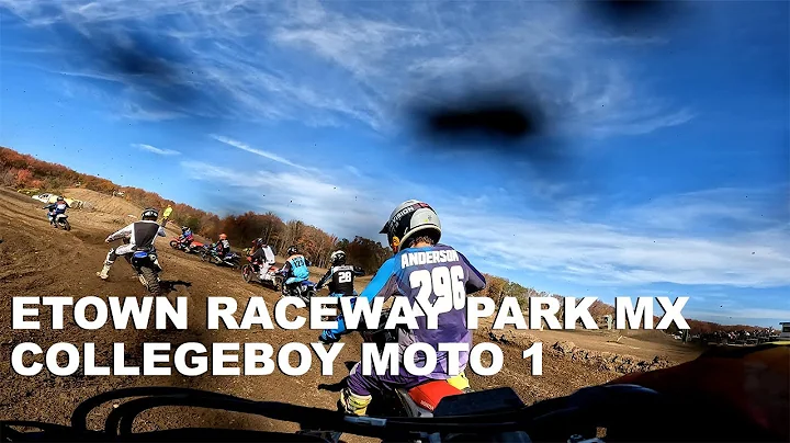 RACEWAY PARK MX | COLLEGEBOY MOTO 1 | JASON ANDERS...