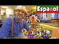 Aprende las partes del cuerpo con blippi espaol s educacionales para nios