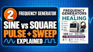 2. Sine vs Square Waveforms | Pulse & Sweep Explained #FrequencyGeneratorForHealing