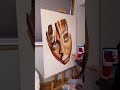 Juice WRLD Painting Time Lapse