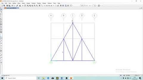 TUTORIAL TRUSS PADA APLIKASI SAP2000 V20