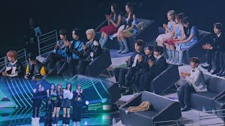 [뉴진스(NewJeans) 올해의 신인상] 아이브(IVE),TXT ,엔하이픈 Reaction@221126 MMA 멜론뮤직어워드 직캠/Fancam