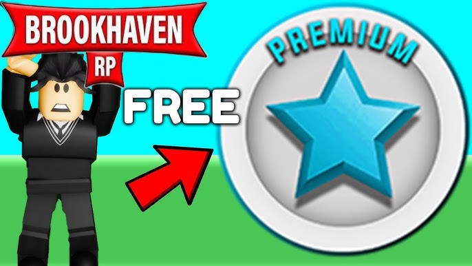 How to GET FREE PREMIUM in Brookhaven RP Roblox! Free Premium Game Pass Hack.  