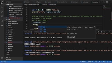 Expected expression error when initializing or assigning to struct in C
