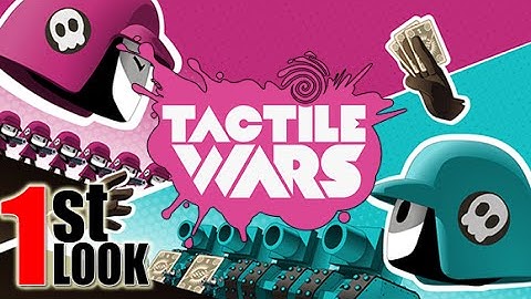 Tactile Wars - New Amazing Strategy Game (1st Look iOS Gameplay)