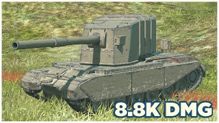 FV4005 • 8.8К УРОНА • 5 ФРАГОВ • WoT Blitz