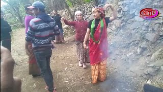 साली भेनाको घमासान मायाली दोहोरी panche baja in dhorpatan baglung 2077