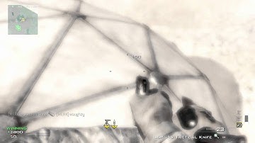 MW3 Glitch Series No.4 - How to get out of Map Dome MOAB JUMP