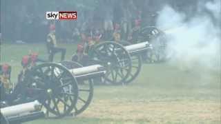 Royal Baby: Gun Salutes Mark Birth Of New Prince