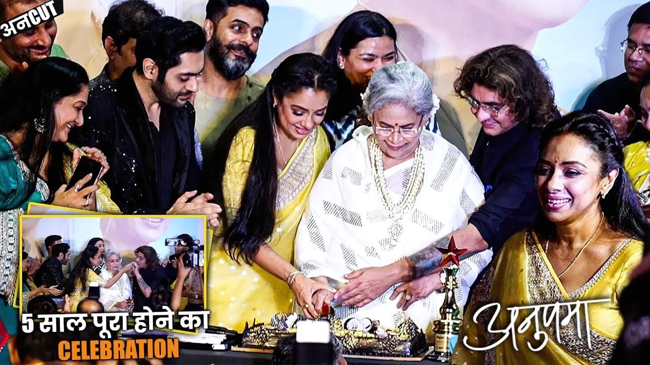 Anupama aka Rupali Ganguly Celebrates 5 years of Milestone with Starcast