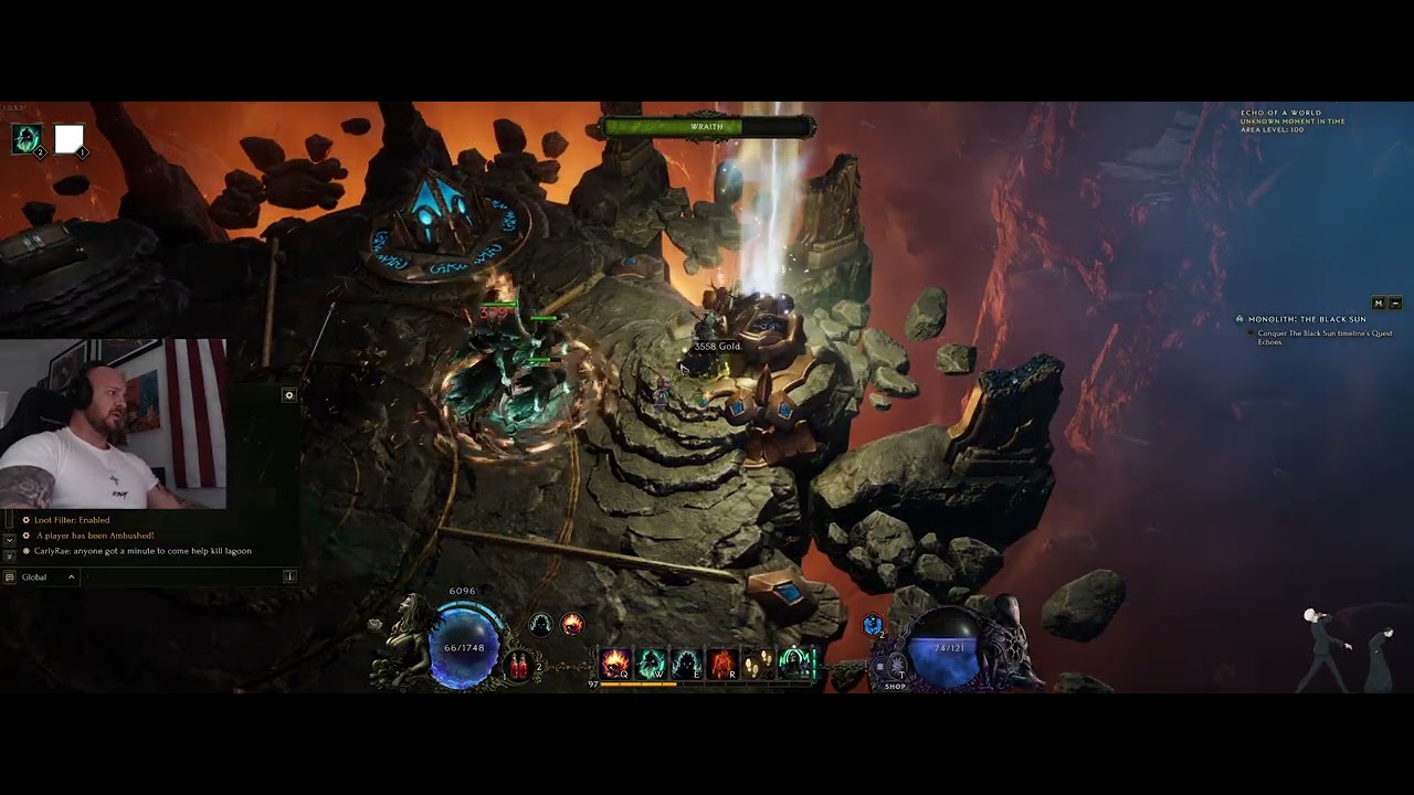 Last Epoch - D4 Killer - Wraithlord Necromancer setting up Loot Filter and Grinding Monoliths!