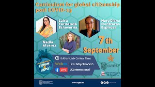 Panel 1 Curriculum for Global Citizenship Post COVID 19