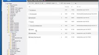 How to edit your menu in an Ektron school website