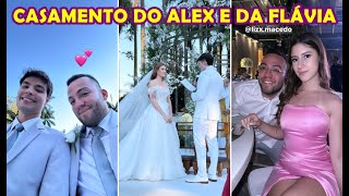 Lucas Rangel no casamento do Alex Mapeli e da Flávia Charallo | Stories do Rangel