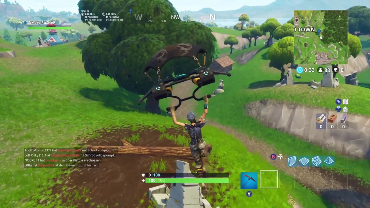 Suche zwischen einem Steinkreis, einer Holzbrücke und einem roten