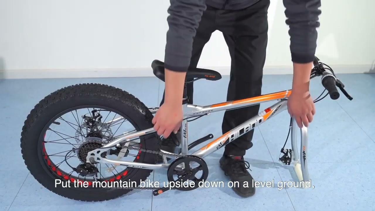 Hiland Kids Fat Tire Bike Assembly Guide