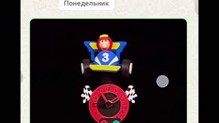 Baby Mozart Music Festival Moving Race Car Clock Piano Sonata No 15 In F Major Movement Slow Motion 
